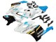 Carene Moto Honda CBR1000RR 2004-2005 - Bianco Azzurro Chiaro Giallo Nero Konica Minolta