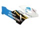 Carene Moto Honda CBR1000RR 2004-2005 - Bianco Azzurro Chiaro Giallo Nero Konica Minolta