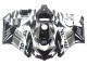 Kit Carena Moto Honda CBR1000RR 2004-2005 - Argento Bianco Nero Lucido Repsol