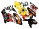 Carene Moto Honda CBR1000RR 2004-2005 - Giallo Arancia Nero Lucido Repsol Rossi 46