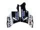 Carene Moto Honda CBR1000RR 2004-2005 - Nero Lucido Bianco West