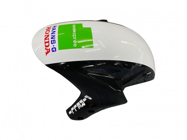 Carene Moto Honda CBR1000RR 2004-2005 - Bianco Verde Nero Lucido Hannspree 52