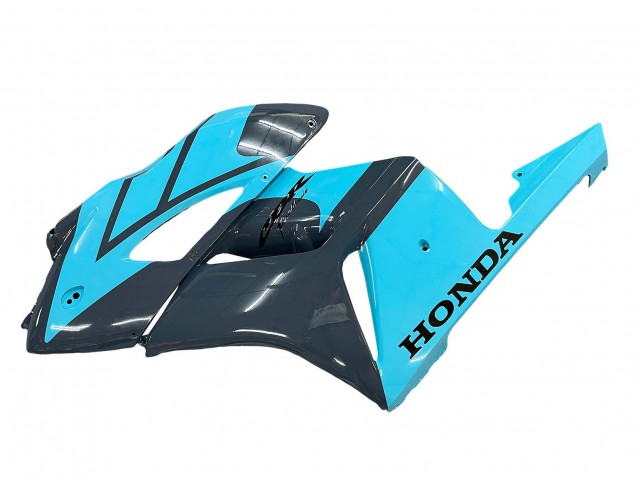 Carene Moto Honda CBR1000RR 2004-2005 - Azzurro Chiaro Nero Lucido