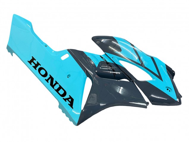 Carene Moto Honda CBR1000RR 2004-2005 - Azzurro Chiaro Nero Lucido