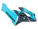 Carene Moto Honda CBR1000RR 2004-2005 - Azzurro Chiaro Nero Lucido