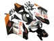 Carene Moto Honda CBR1000RR 2004-2005 - Arancia Argento Nero Lucido Repsol