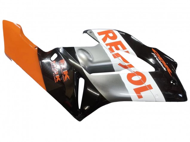 Carene Moto Honda CBR1000RR 2004-2005 - Arancia Argento Nero Lucido Repsol