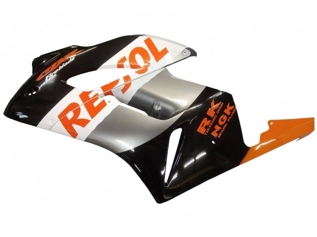 Carene Moto Honda CBR1000RR 2004-2005 - Arancia Argento Nero Lucido Repsol