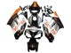 Carene Moto Honda CBR1000RR 2004-2005 - Arancia Argento Nero Lucido Repsol