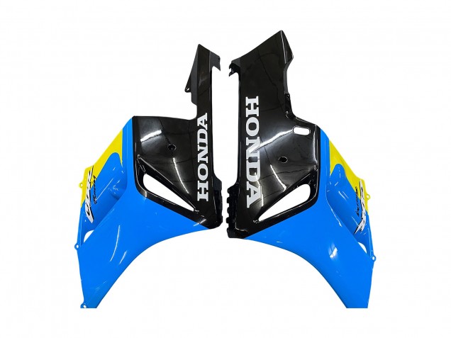 Carene Moto Honda CBR1000RR 2004-2005 - Blu Giallo Nero Lucido