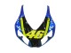 Carene Moto Honda CBR1000RR 2006-2007 - Blu Fluorescent Verde Nero Lucido Squalo 46