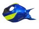 Carene Moto Honda CBR1000RR 2006-2007 - Blu Fluorescent Verde Nero Lucido Squalo 46