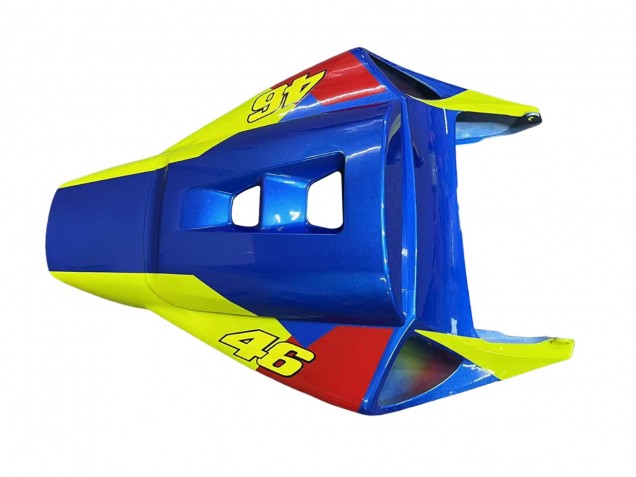 Carene Moto Honda CBR1000RR 2006-2007 - Blu Fluorescent Verde Nero Lucido Squalo 46