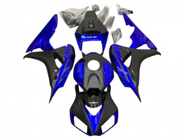 Carene Moto Honda CBR1000RR 2006-2007 - Blu Nero Opaco