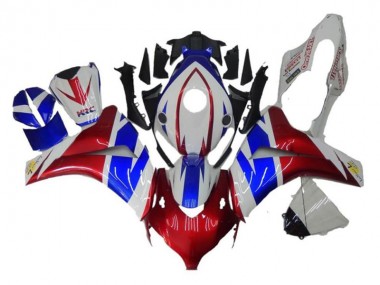Carene Moto Honda CBR1000RR 2008-2011 - Bianco Rosso Blu