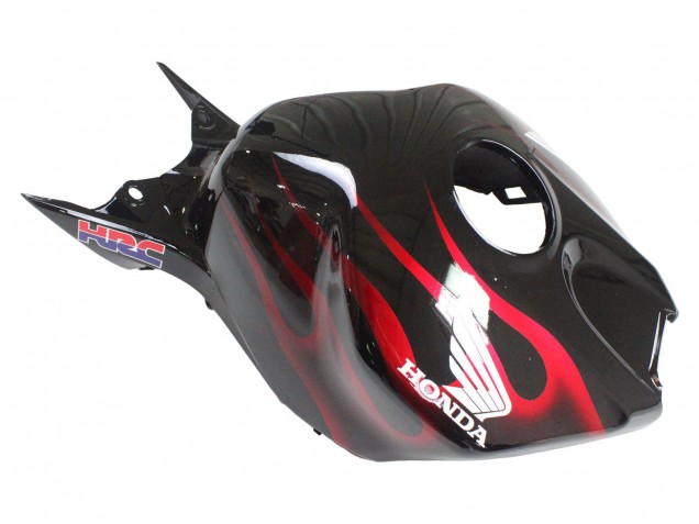 Carene Moto Honda CBR1000RR 2006-2007 - Nero Lucido Giallo Rosso Fiamma