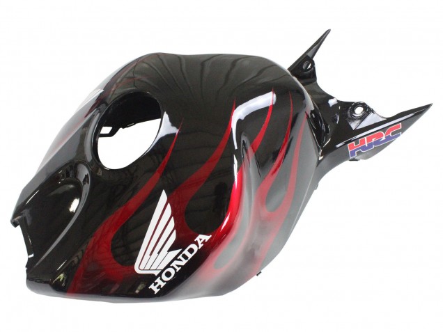 Carene Moto Honda CBR1000RR 2006-2007 - Nero Lucido Giallo Rosso Fiamma