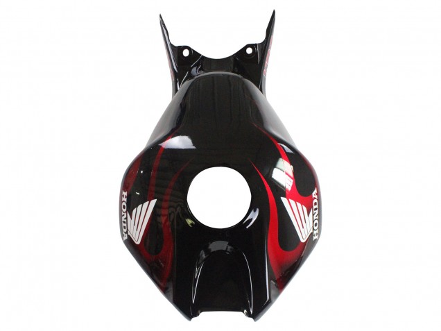 Carene Moto Honda CBR1000RR 2006-2007 - Nero Lucido Giallo Rosso Fiamma