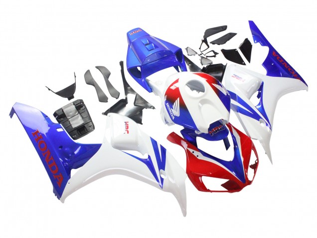 Carena Moto Honda CBR1000RR 2006-2007 - Bianco Rosso Blu HRC