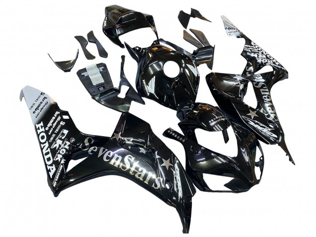 Carene Moto Honda CBR1000RR 2006-2007 - Nero Lucido Oro SevenStars