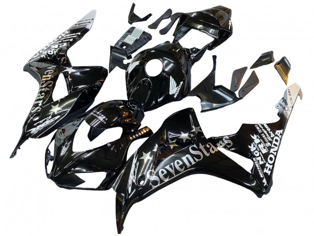 Carene Moto Honda CBR1000RR 2006-2007 - Nero Lucido Oro SevenStars