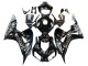 Carene Moto Honda CBR1000RR 2006-2007 - Nero Lucido Oro SevenStars