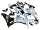 Carene Moto Honda CBR1000RR 2006-2007 - Bianco Nero Lucido Pramac