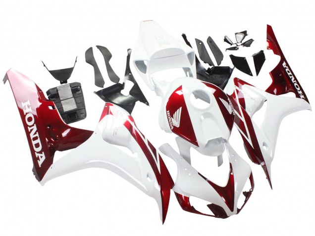 Carene Moto Honda CBR1000RR 2006-2007 - Bianco Rosso