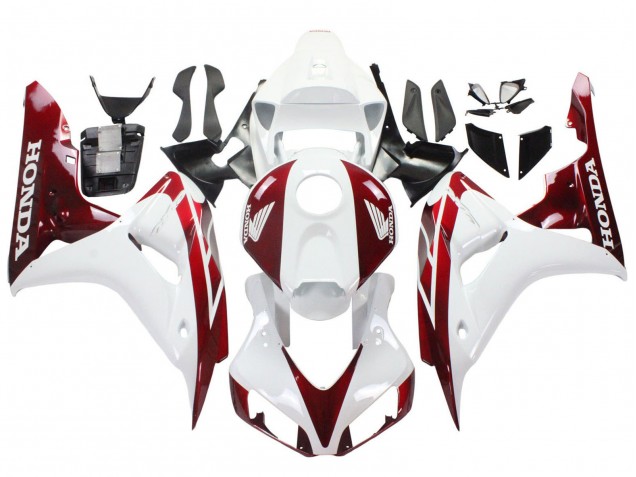 Carene Moto Honda CBR1000RR 2006-2007 - Bianco Rosso