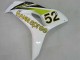 Carene Moto Honda CBR1000RR 2006-2007 - Bianco Verde Nero Lucido Hannspree 52