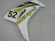 Carene Moto Honda CBR1000RR 2006-2007 - Bianco Verde Nero Lucido Hannspree 52