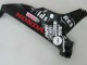 Carene Moto Honda CBR1000RR 2006-2007 - Bianco Verde Nero Lucido Hannspree 52