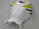 Carene Moto Honda CBR1000RR 2006-2007 - Bianco Verde Nero Lucido Hannspree 52
