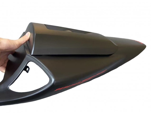 Carene Moto Honda CBR1000RR 2006-2007 - Nero Opaco Rosso Decals
