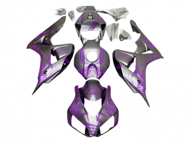 Carene Moto Honda CBR1000RR 2006-2007 - Argento Viola Chiaro