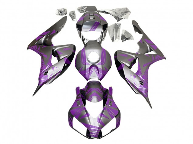 Carene Moto Honda CBR1000RR 2006-2007 - Argento Viola Chiaro