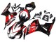 Carene Moto Honda CBR1000RR 2006-2007 - Rosso Nero Lucido