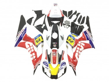 Carene Moto Honda CBR1000RR 2006-2007 - Bianco Rosso Giallo Blu Nero Givi Elf UniBat 29
