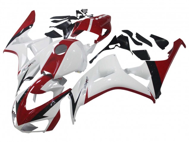 Kit Carena Moto Honda CBR1000RR 2006-2007 - Bianco Rosso Nero Lucido