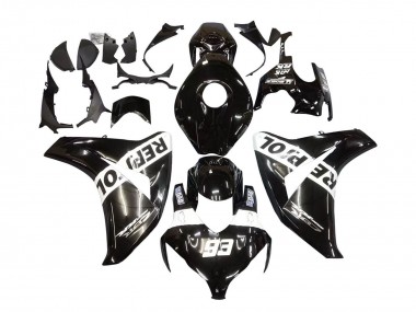 Carene Moto Honda CBR1000RR 2008-2011 - Nero Lucido Bianco Repsol 93