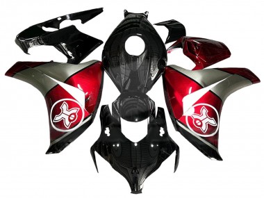 Carene Moto Honda CBR1000RR 2008-2011 - Grigio Rosso Nero Lucido