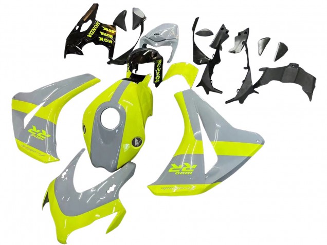 Carene Moto Honda CBR1000RR 2008-2011 - Nardo Grigio Fluorescent Verde
