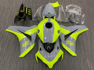 Carene Moto Honda CBR1000RR 2008-2011 - Nardo Grigio Fluorescent Verde