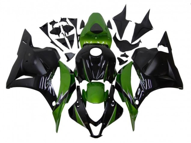 Carene Moto Honda CBR600RR 2009-2012 - Nero Verde