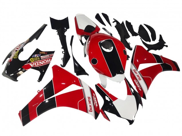 Carene Moto Honda CBR1000RR 2008-2011 - Rosso Bianco Nero Lucido Corsa