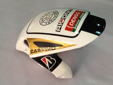 Carene Moto Honda CBR1000RR 2012-2016 - Bianco Nero Lucido Rizoma Playboy