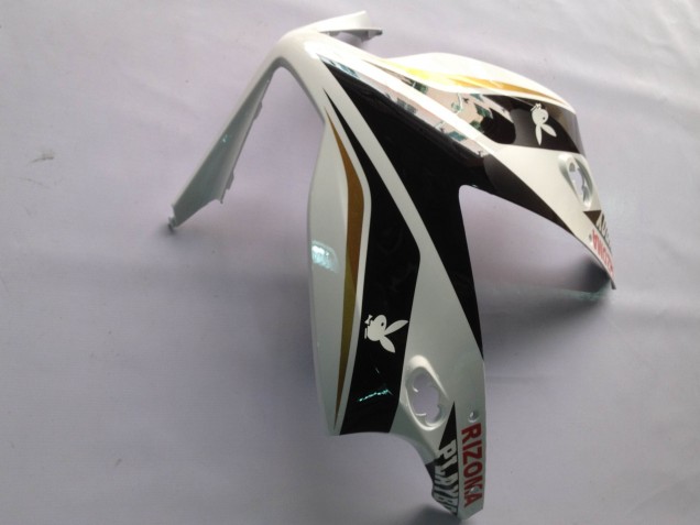 Carene Moto Honda CBR1000RR 2012-2016 - Bianco Nero Lucido Rizoma Playboy