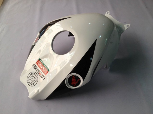 Carene Moto Honda CBR1000RR 2012-2016 - Bianco Nero Lucido Rizoma Playboy