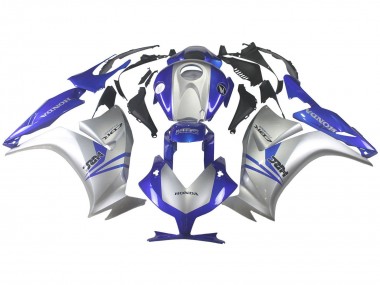 Carene Moto Honda CBR1000RR 2012-2016 - Argento Blu HRC