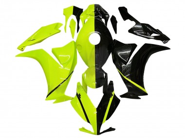 Carena Moto Honda CBR1000RR 2012-2016 - Fluorescent Verde Nero Lucido